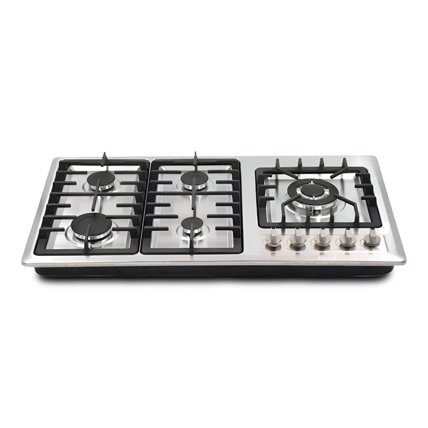 Parrilla a Gas 68 x 51 cm Maxims de 5 Quemadores Acero Inoxidable 120V