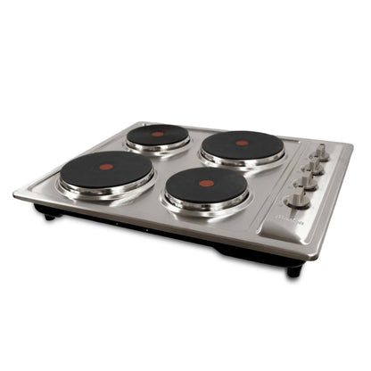 Parrilla Eléctrica 59 x 51 cm de 4 Quemadores Acero Inoxidable 110V