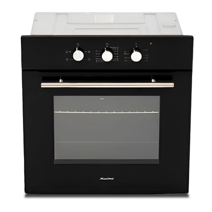 Horno Eléctrico Maxims 60 cm Negro 110V Empotrable Cristal