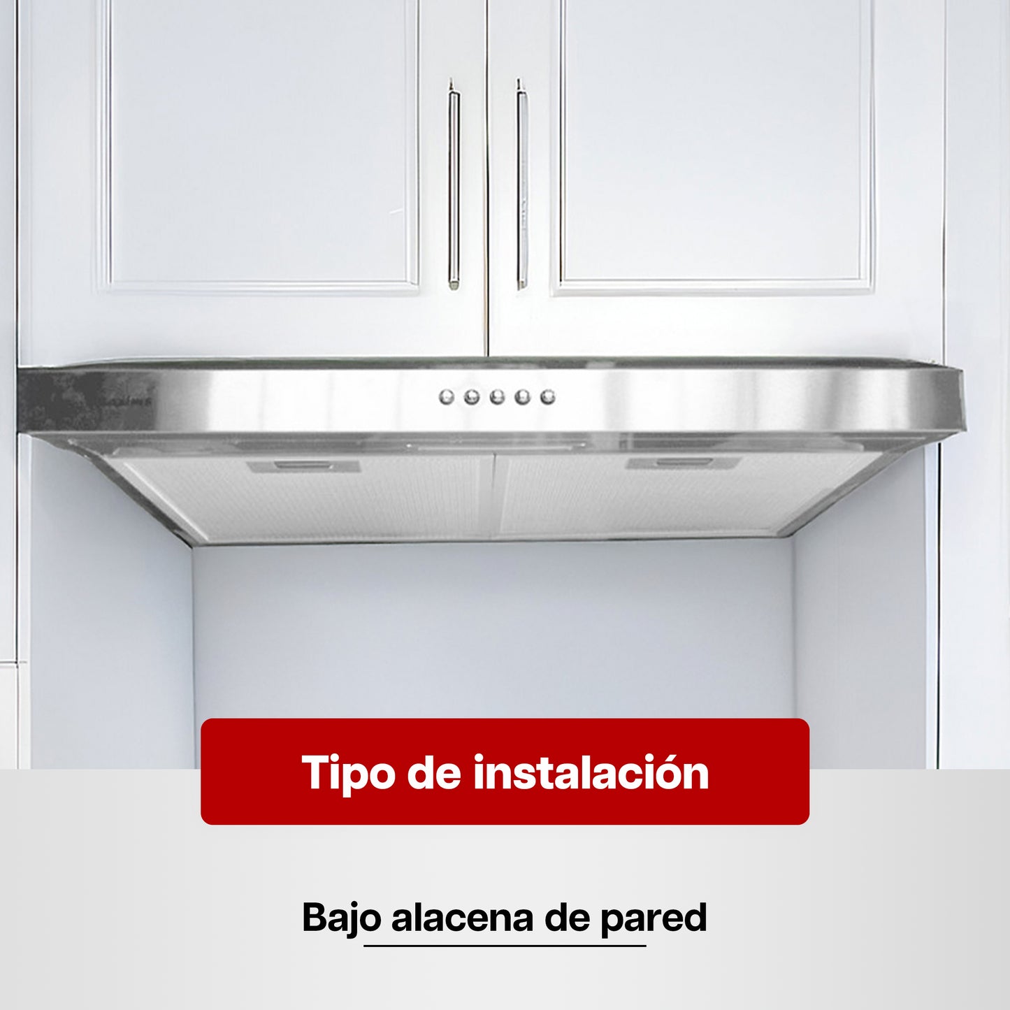 Campana Extractora Maxims 50 cm con Doble Turbina