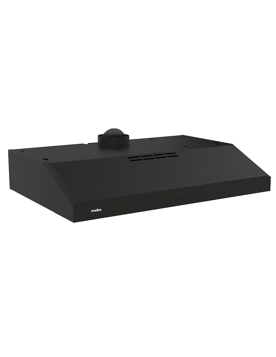 Campana Extractora 80 cm Mabe Negra con 3 Velocidades, Filtros Lavables e Iluminación Integrada