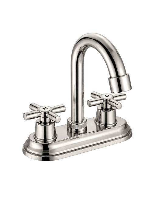 Mezcladora para Lavabo 20 cm Maxims Cromo Brillante con 2 Manerales