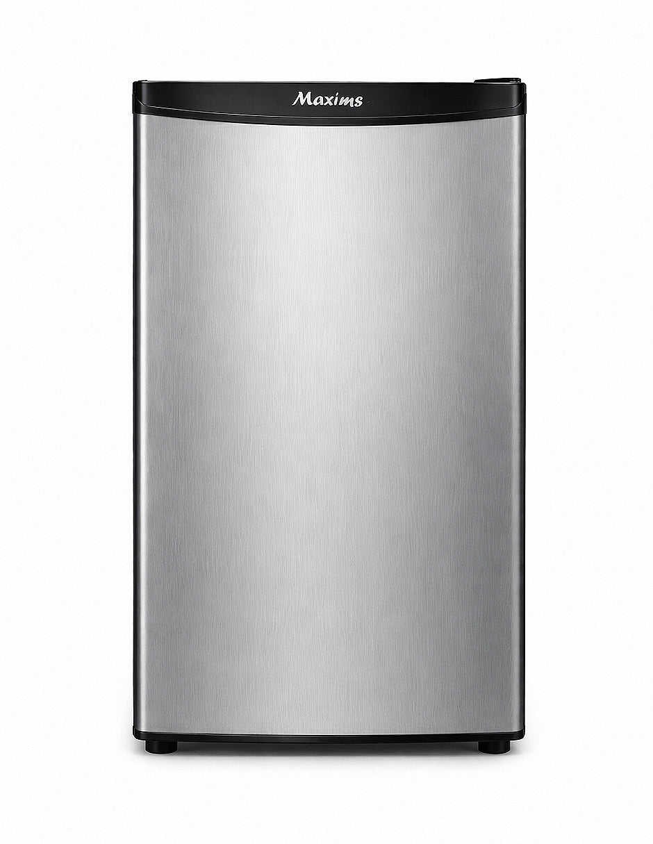 Frigobar Maxims de Acero Inoxidable 90 L con Freezer