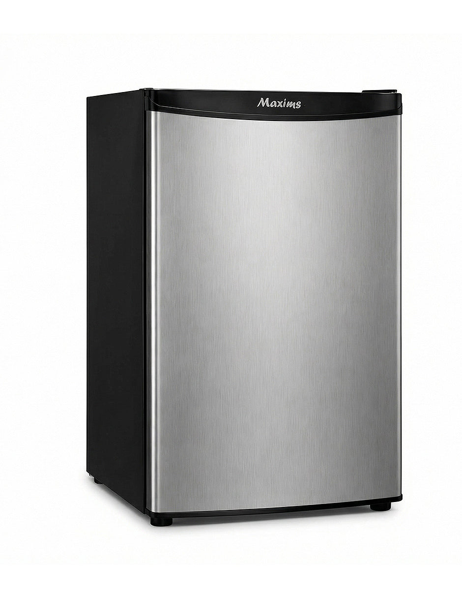 Frigobar Maxims de Acero Inoxidable 90 L con Freezer