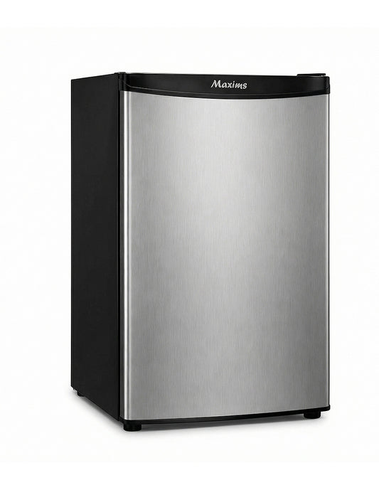Frigobar Maxims de Acero Inoxidable 90 L con Freezer