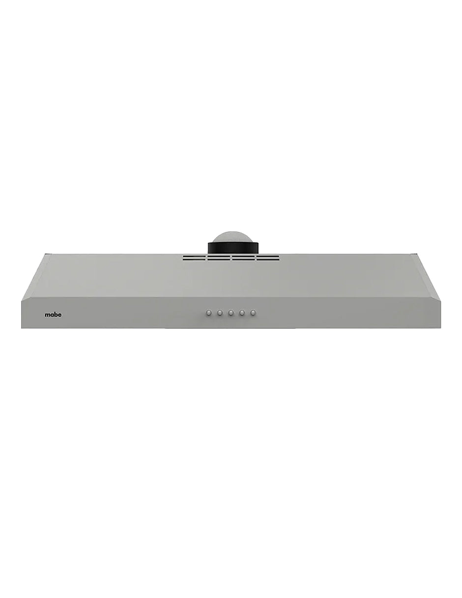 Campana Extractora 50 cm Mabe Plata Mercury con 3 Velocidades, Filtros Lavables e Iluminación
