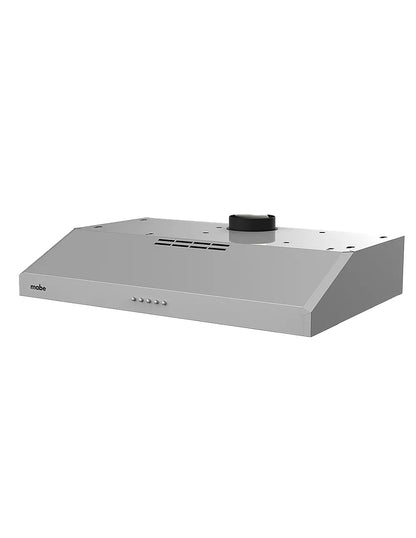 Campana Extractora 50 cm Mabe Plata Mercury con 3 Velocidades, Filtros Lavables e Iluminación