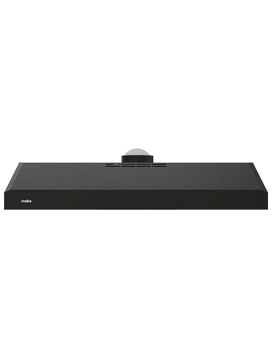 Campana Extractora 50 cm Mabe Negra con 3 Velocidades, Filtros Lavables e Iluminación