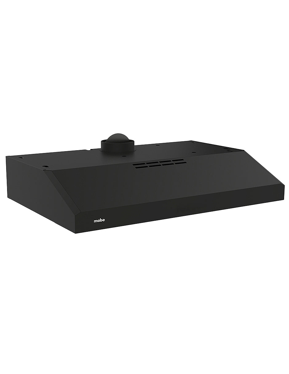 Campana Extractora 50 cm Mabe Negra con 3 Velocidades, Filtros Lavables e Iluminación