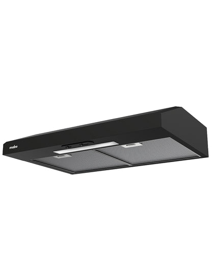 Campana Extractora 50 cm Mabe Negra con 3 Velocidades, Filtros Lavables e Iluminación