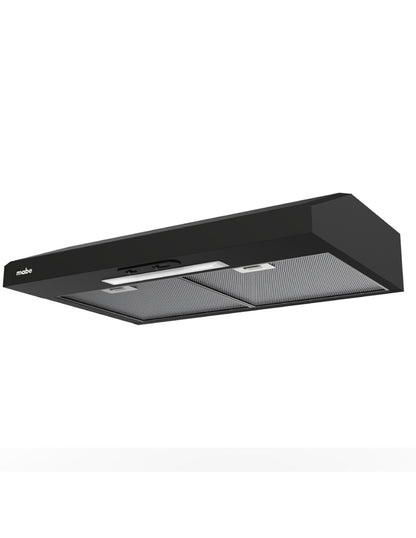 Campana Extractora 76 cm Mabe Negra de Pared con 3 Velocidades y Filtros Lavables