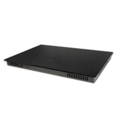 Parrilla Eléctrica 77 x 51 cm de 5 Quemadores Cristal Negro 120V