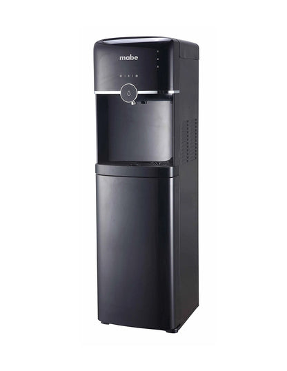 Dispensador de Agua 106 cm Mabe Negro de Piso con 3 Llaves Fría Caliente y Templada