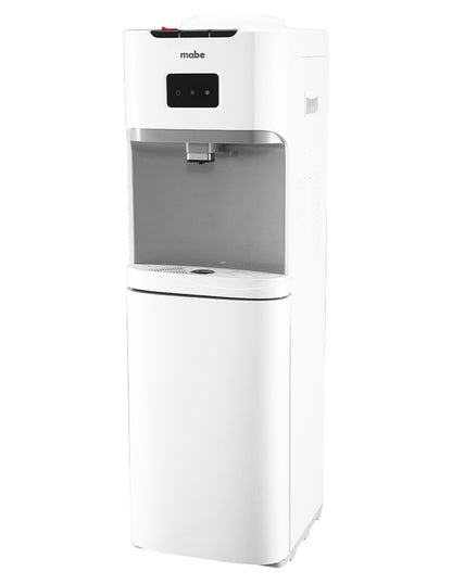 Dispensador de Agua de Piso 3 Llaves Mabe Blanco con Gabinete Inferior