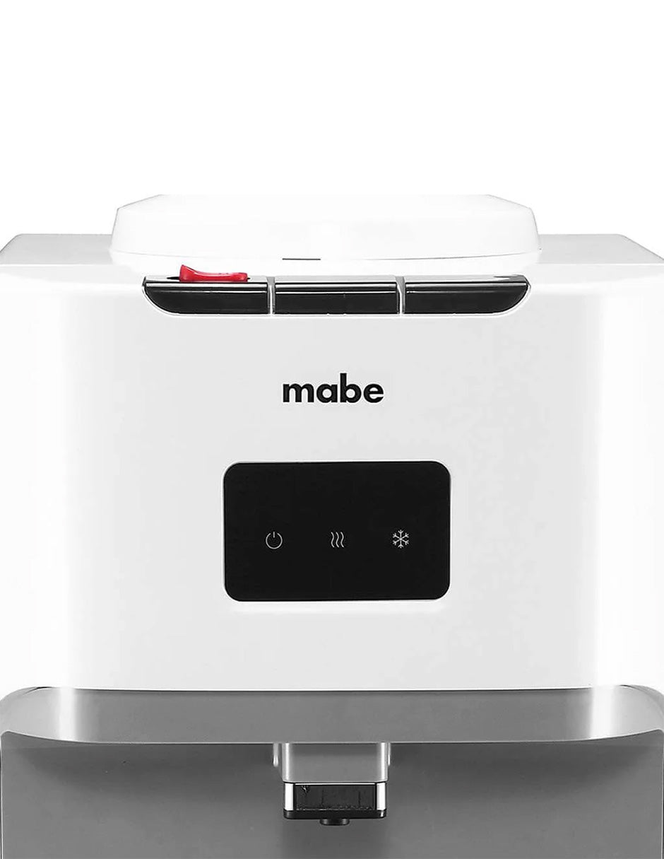Dispensador de Agua de Piso 3 Llaves Mabe Blanco con Gabinete Inferior