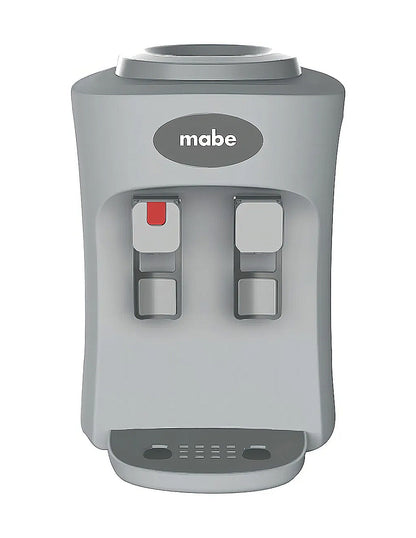 Dispensador de Agua de Mesa 2 Llaves Mabe Silver para Garrafón con Sistema Frío y Caliente