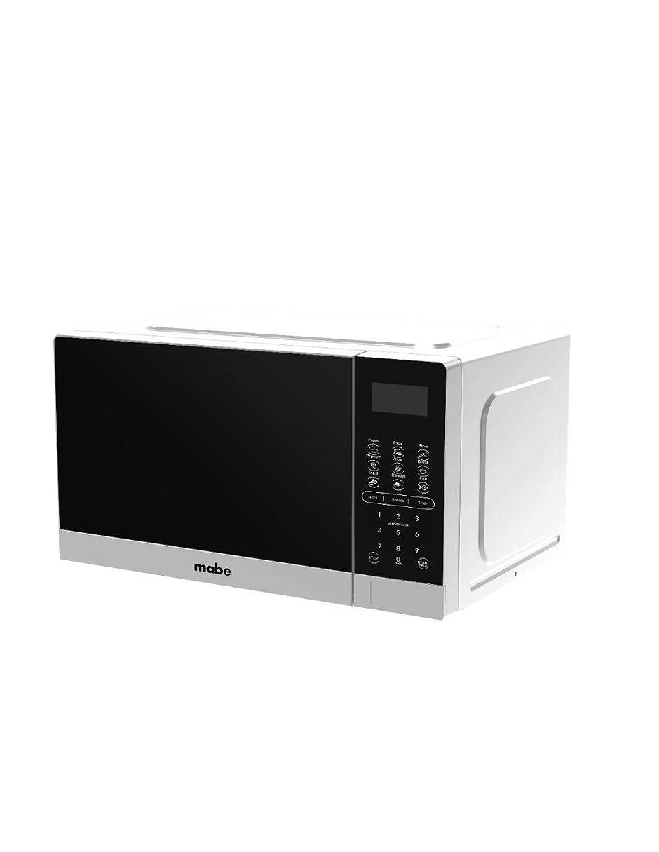 Microondas 20 L Mabe Negro Espejo de Mesa con Panel Digital y 10 Niveles de Potencia