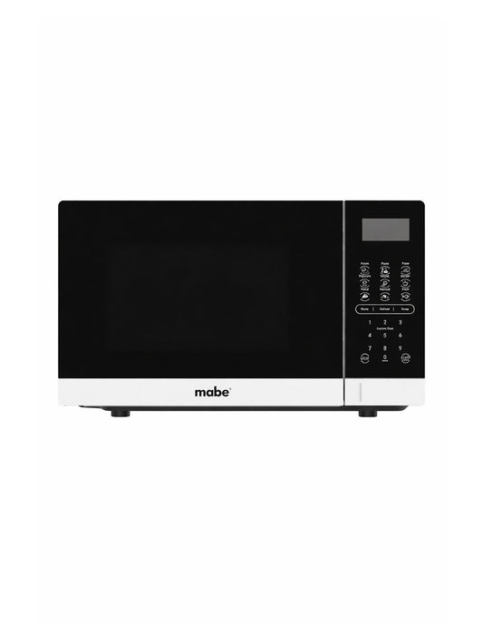 Microondas 20 L Mabe Negro Espejo de Mesa con Panel Digital y 10 Niveles de Potencia