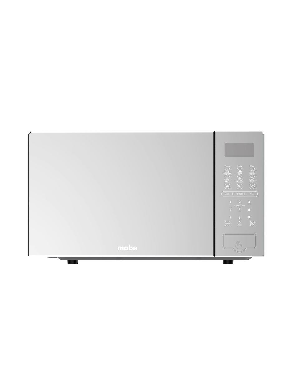 Microondas 20 L Mabe Gris de Mesa con Display LED y 10 Niveles de Potencia