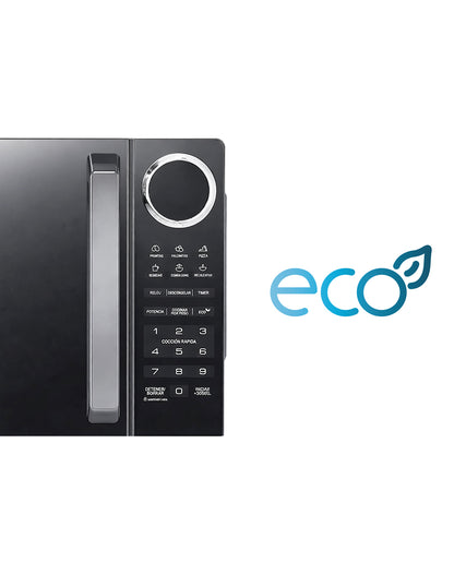 Microondas 25 L Mabe Gris Espejo con Display Digital y 10 Niveles de Potencia