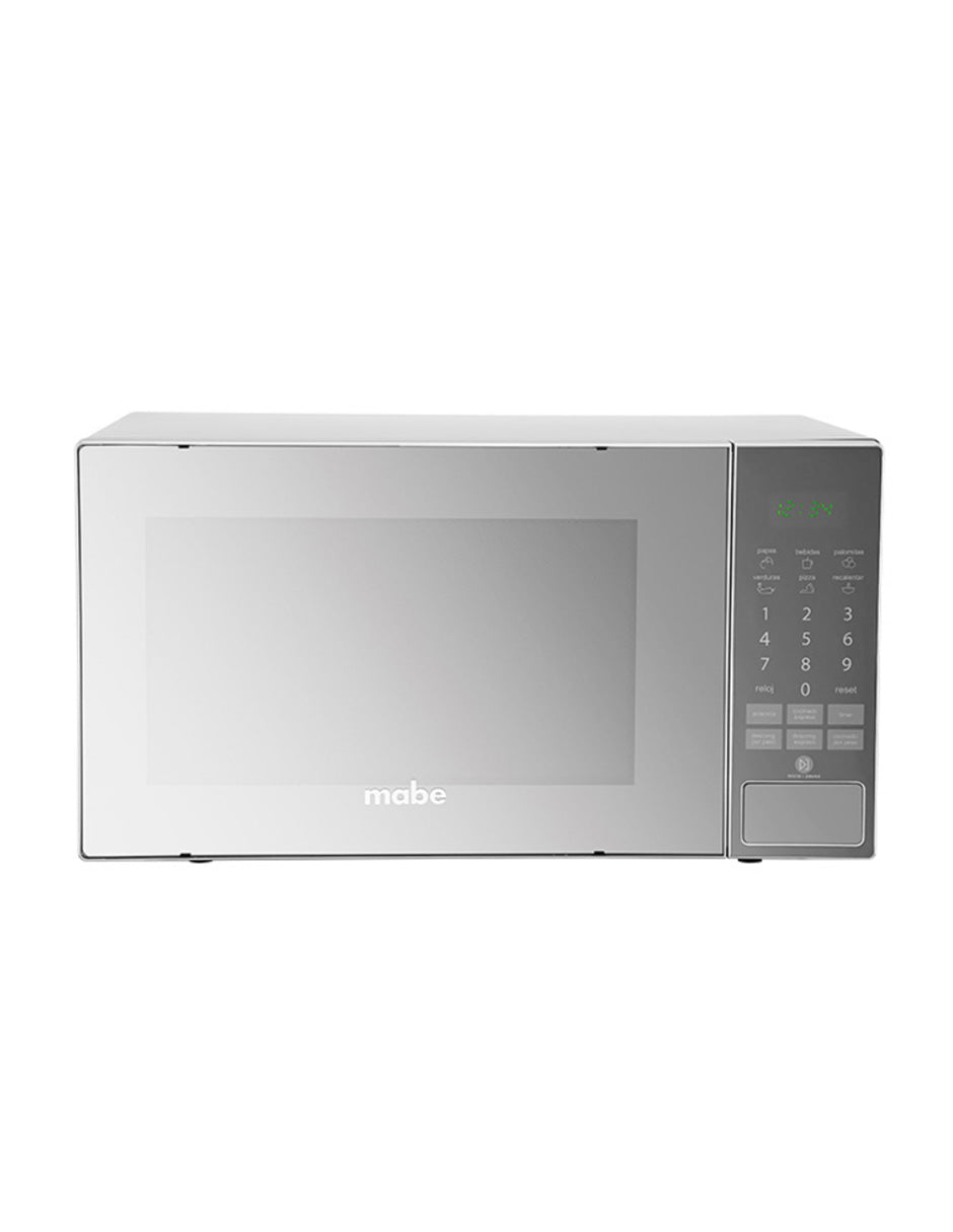 Microondas 31 L Mabe Silver de Mesa con Panel Digital y 10 Niveles de Potencia