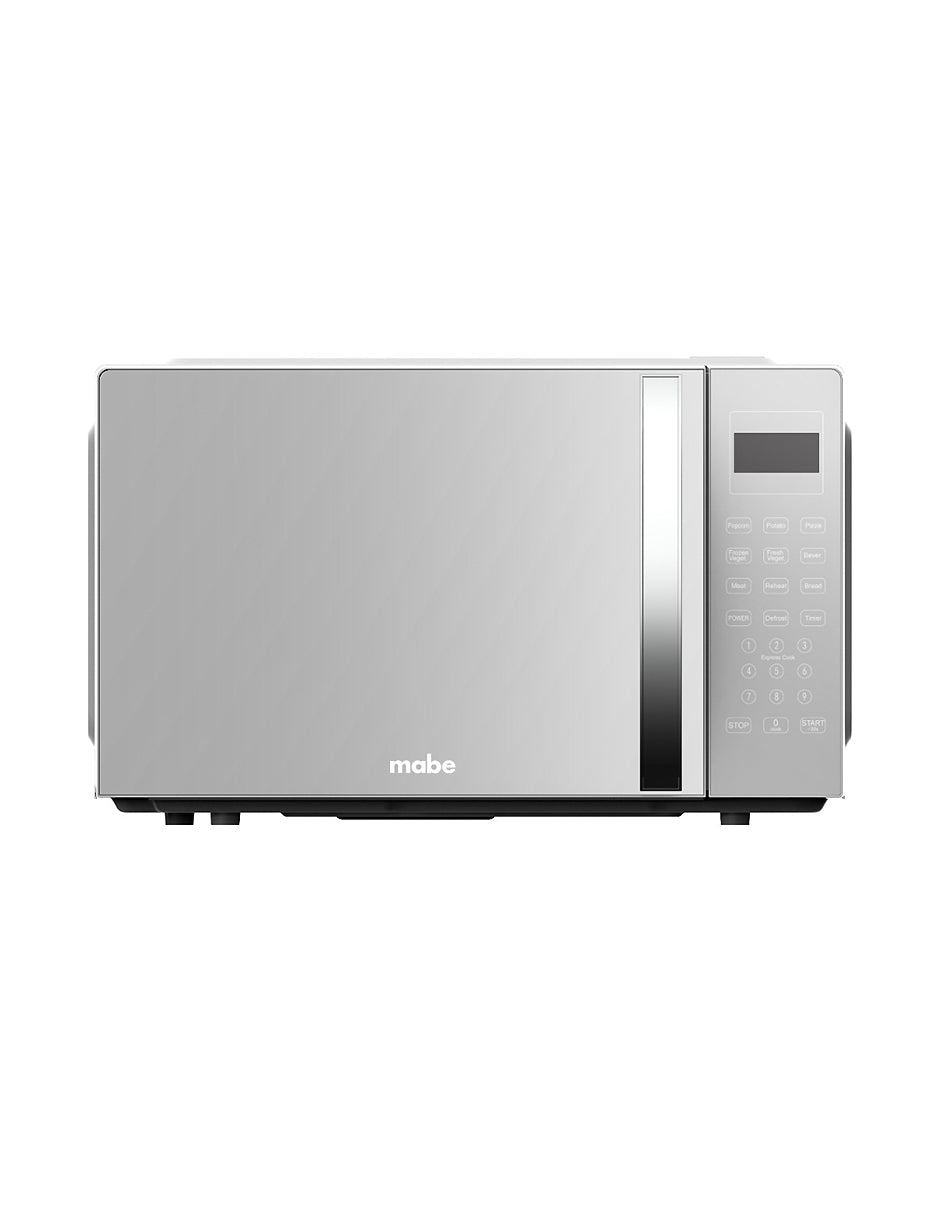 Microondas 30 L Mabe Gris con Display Touch, 10 Niveles de Potencia y Programas Automáticos