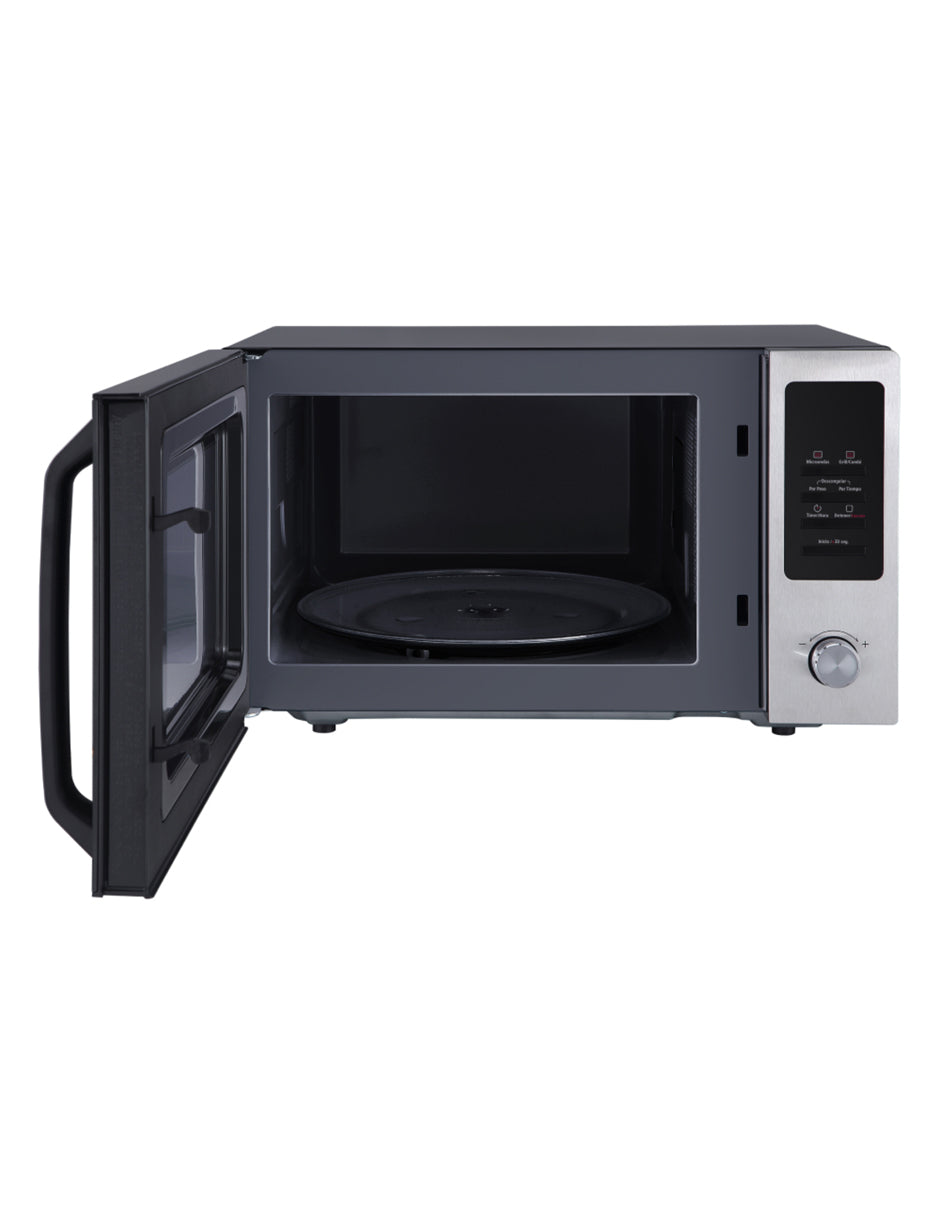 Microondas 31 L Mabe Negro con Gris de Mesa con Grill y Panel Digital