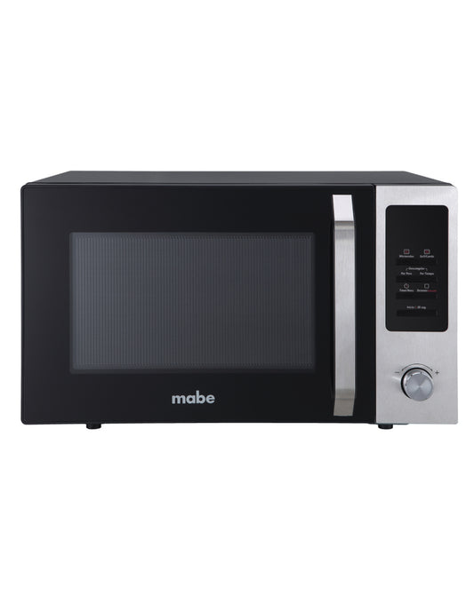 Microondas 31 L Mabe Negro con Gris de Mesa con Grill y Panel Digital