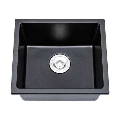 Tarja Fregadero Maxims 46x41 cm de Cuarzo Negro Mate