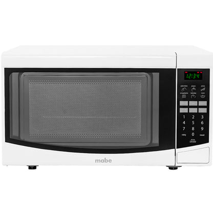Microondas 20 L Mabe Blanco de Mesa con Panel Digital y 10 Niveles de Potencia