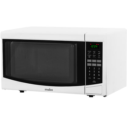 Microondas 20 L Mabe Blanco de Mesa con Panel Digital y 10 Niveles de Potencia