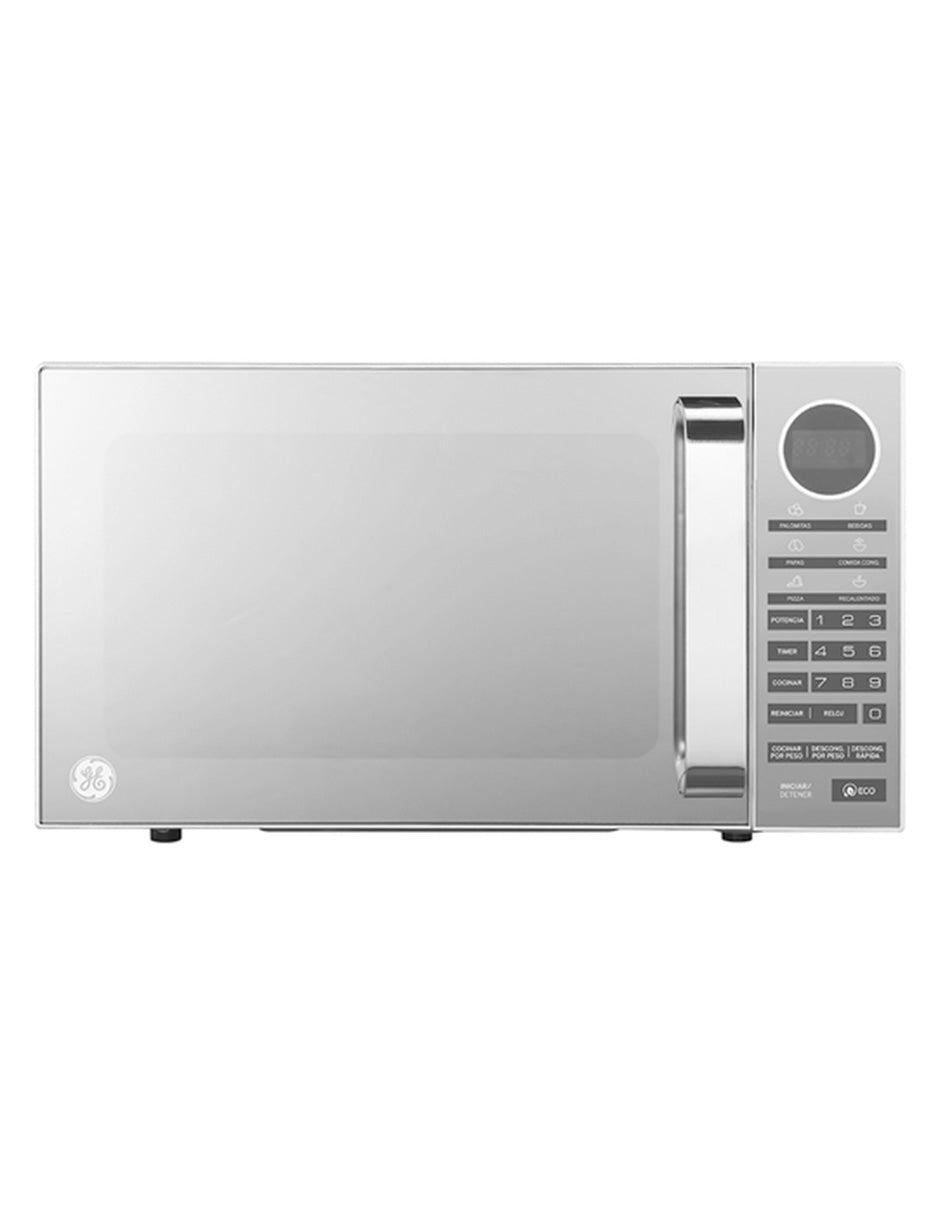 Microondas 20 L GE Appliances Espejo de Mesa con Panel Digital y 10 Niveles de Potencia