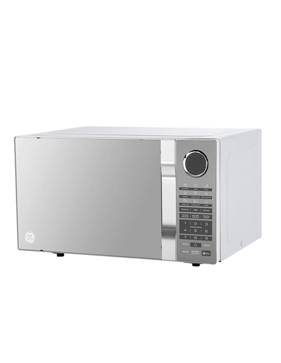 Microondas 31 L GE Appliances Espejo de Mesa con Panel Digital y 10 Niveles de Potencia