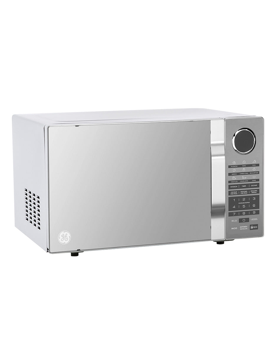 Microondas 31 L GE Appliances Espejo de Mesa con Panel Digital y 10 Niveles de Potencia