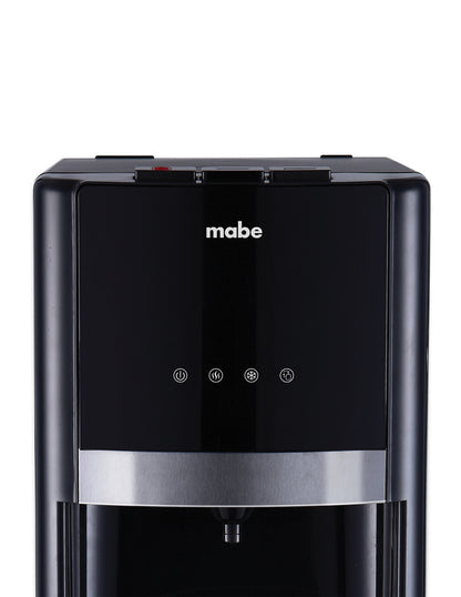 Dispensador de Agua Mabe Negro de Piso con Garrafón Oculto y 3 Temperaturas
