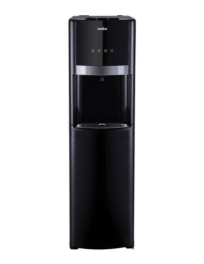 Dispensador de Agua Mabe Negro de Piso con Garrafón Oculto y 3 Temperaturas