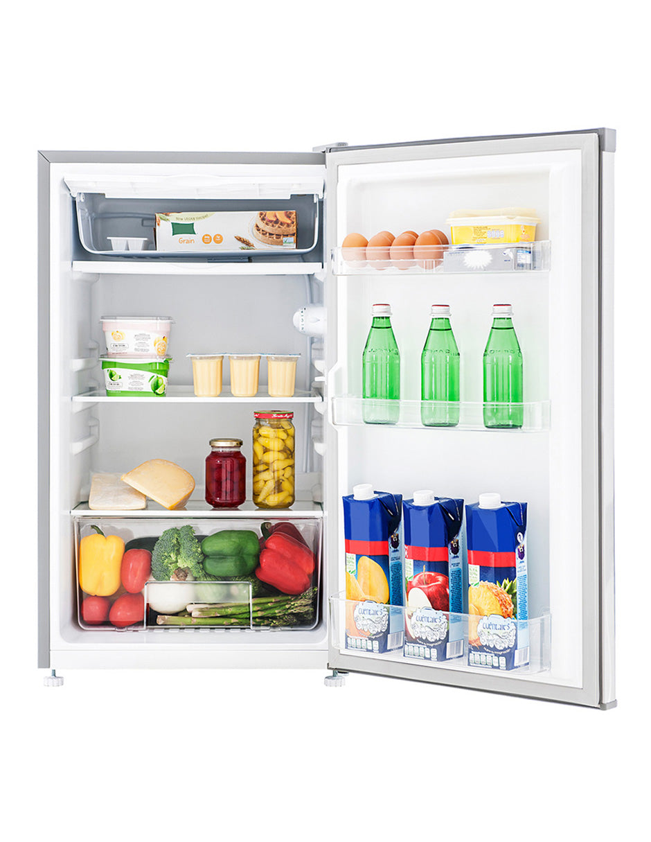 Frigobar 90 L Mabe Inoxidable con Congelador Interior y Puerta Reversible