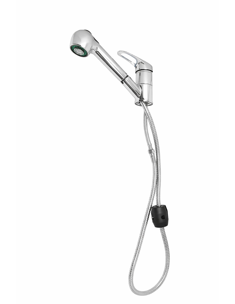 Monomando para Fregadero 40 cm Maxims Cromado de Acero Inoxidable