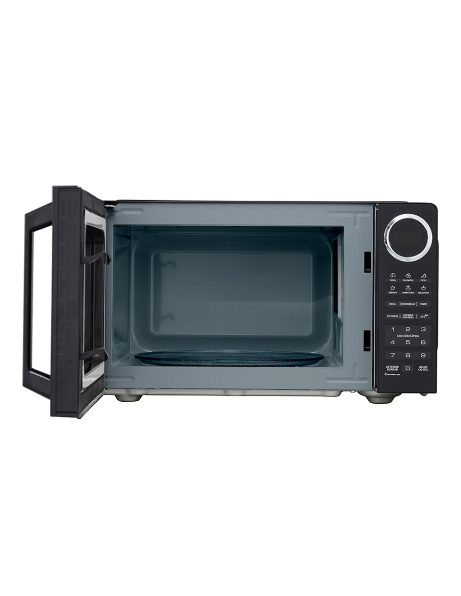 Microondas 25 L Mabe Negro de Mesa con Panel Digital y 10 Niveles de Potencia