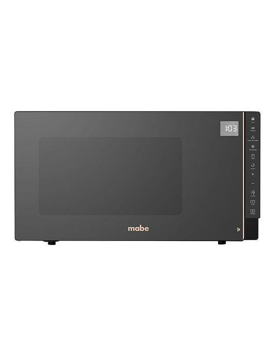 Microondas 30 L Mabe Negro Rose Gold de Mesa con Panel Digital y 10 Niveles de Potencia