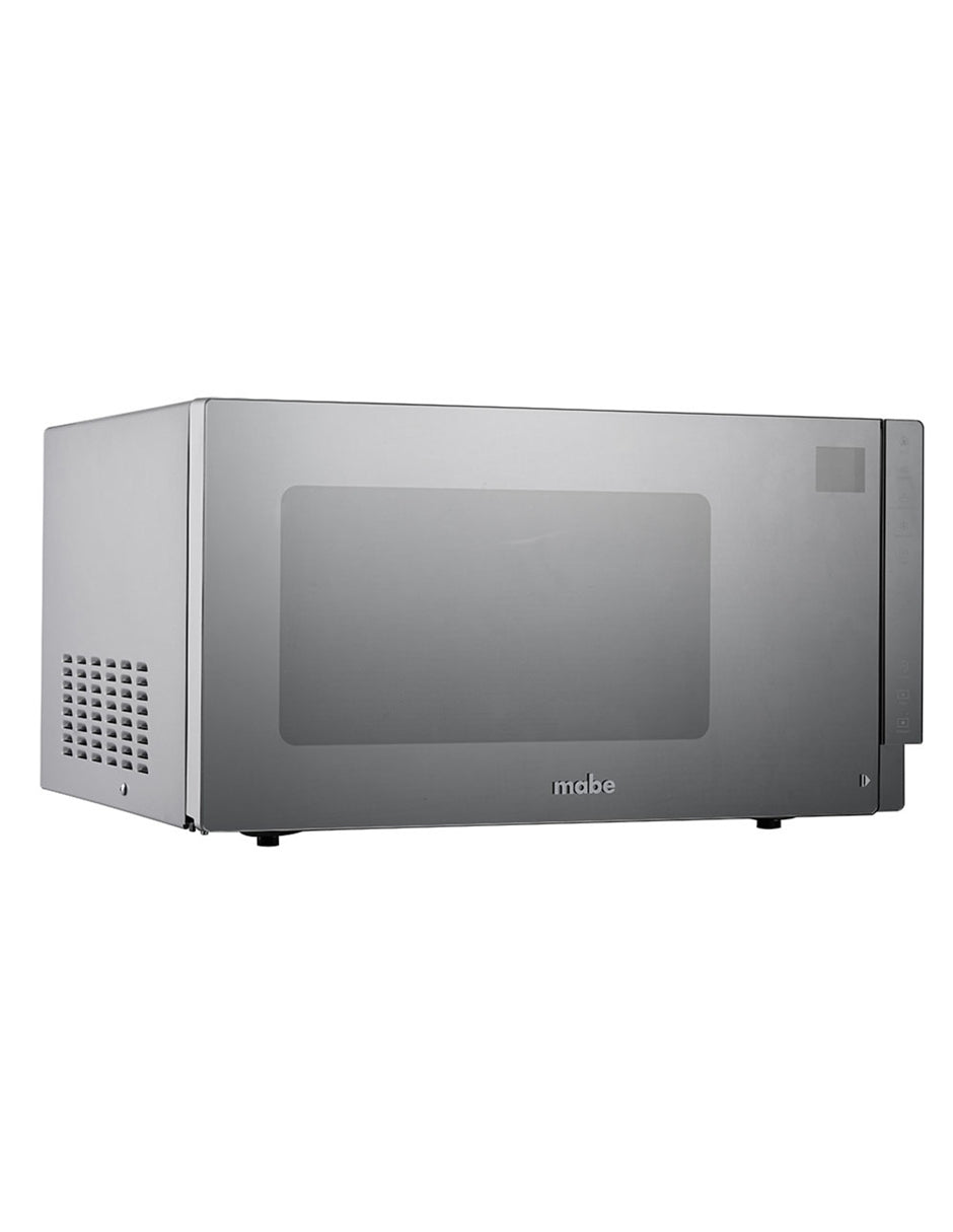 Microondas 30 L Mabe Silver con Acabado Espejo, Display Digital y 10 Niveles de Potencia